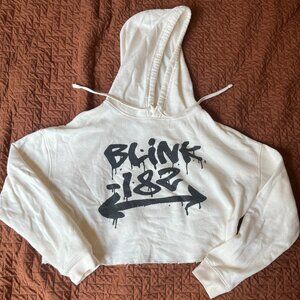 Blink-182 Cropped Hoodie
